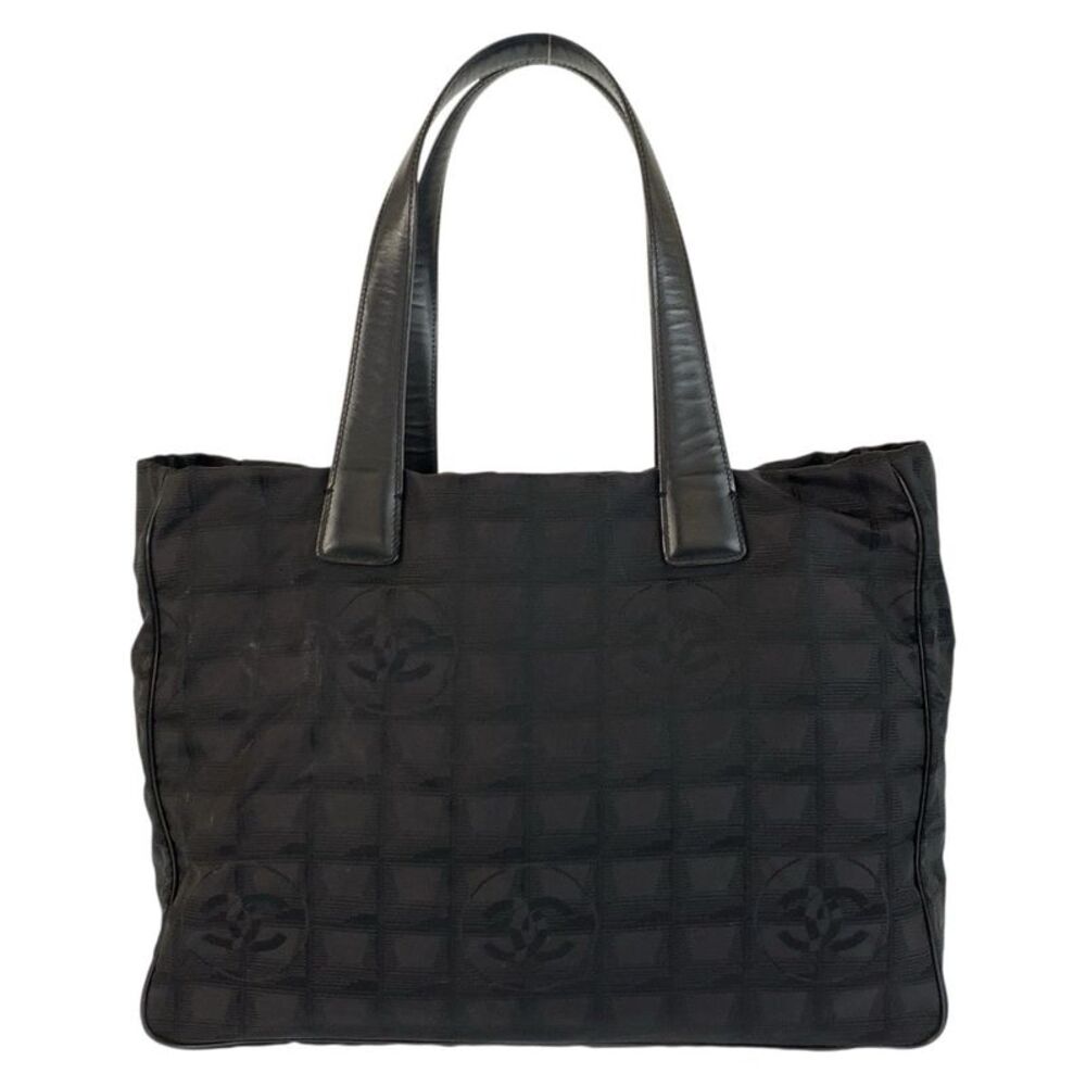 Chanel Nylon/Leather Tote Bag